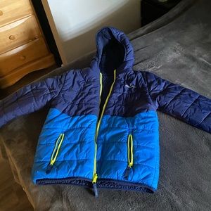 Eddie Bauer reversible jacket, size 10 boys